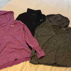 **SOLDUnder Armour Bundle long sleeve dry fit tops